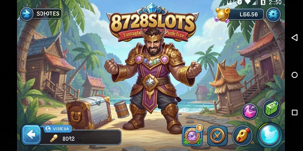 Tampilan gameplay menantang dari 8728SLOTS dengan visual yang menarik.
