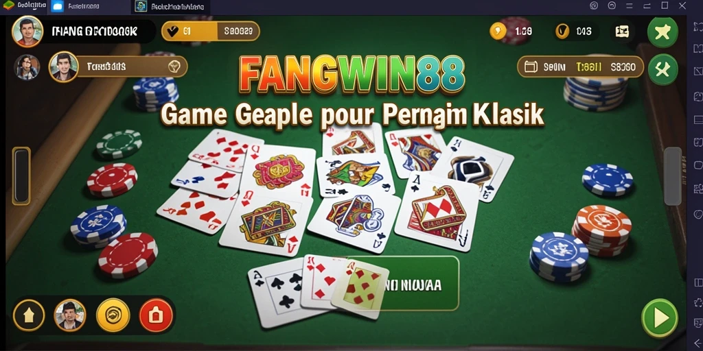 Gameplay FANGWIN88 yang seru dan menegangkan saat bermain Gaple.