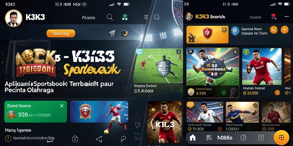 Tangkapan layar gameplay menarik dari aplikasi Sportsbook K3K3.