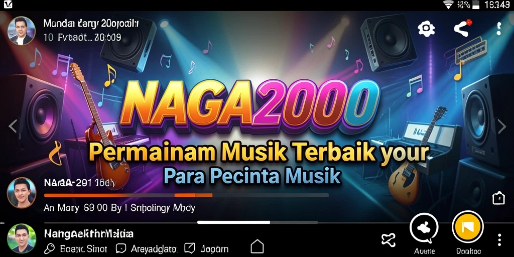 Tampilan gameplay NAGA2000 yang seru dan interaktif.