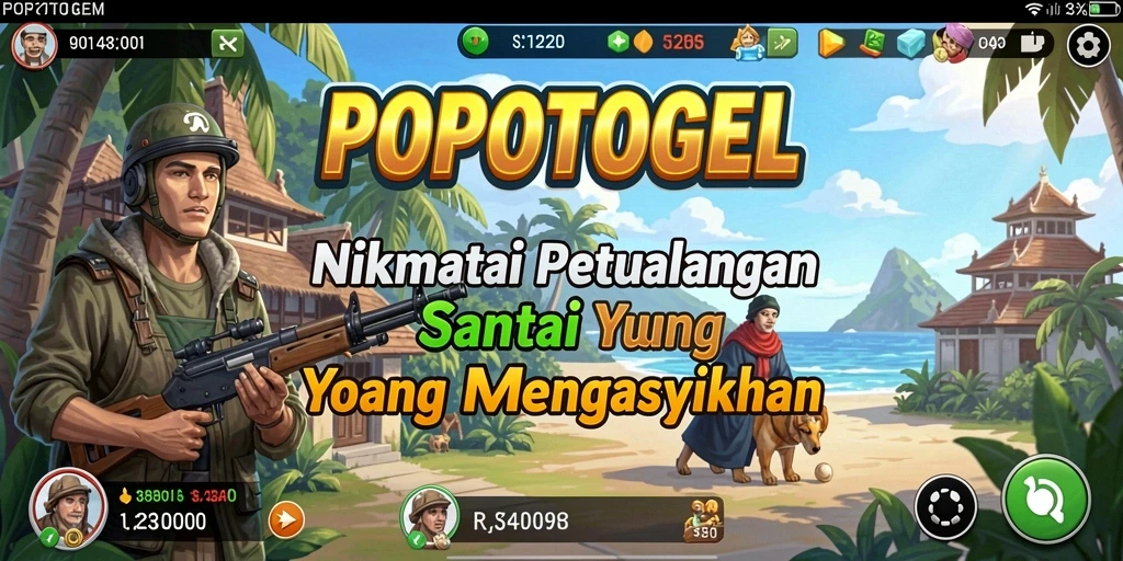 Tangkapan layar dari game POPOTOGEL yang penuh warna dan mengasyikkan.