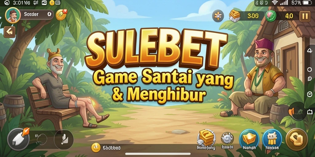 Screenshot gameplay SULEBET yang penuh warna dan menghibur.